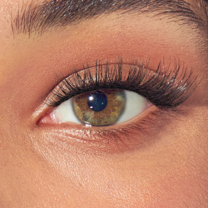 KISS imPRESS Pre-Glued Strip Lashes Kit, Classic Wispy, 2 Pair Self Adhesive Eyelashes (Copy)