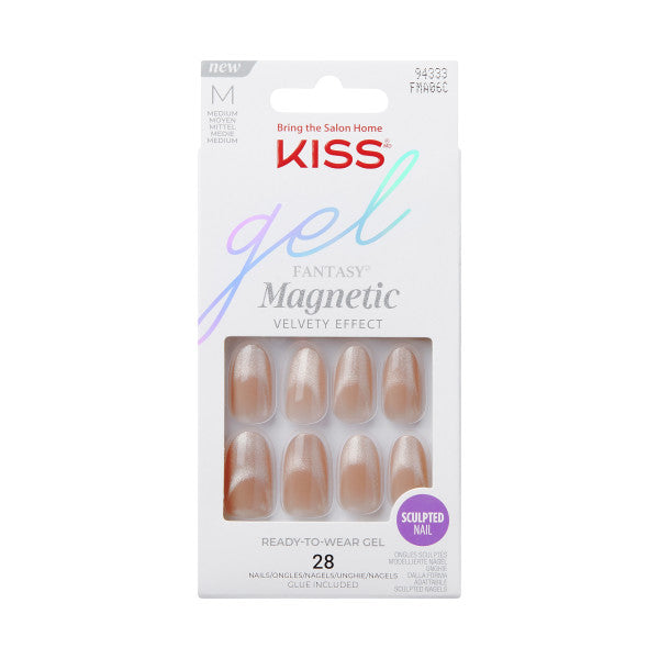 KISS Gel Fantasy Magnetic Nails - Drama
