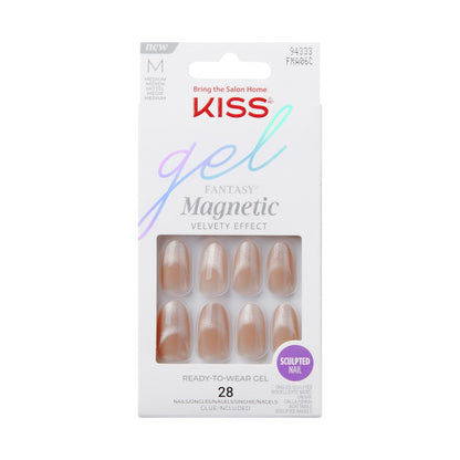 KISS Gel Fantasy Magnetic Nails - Drama