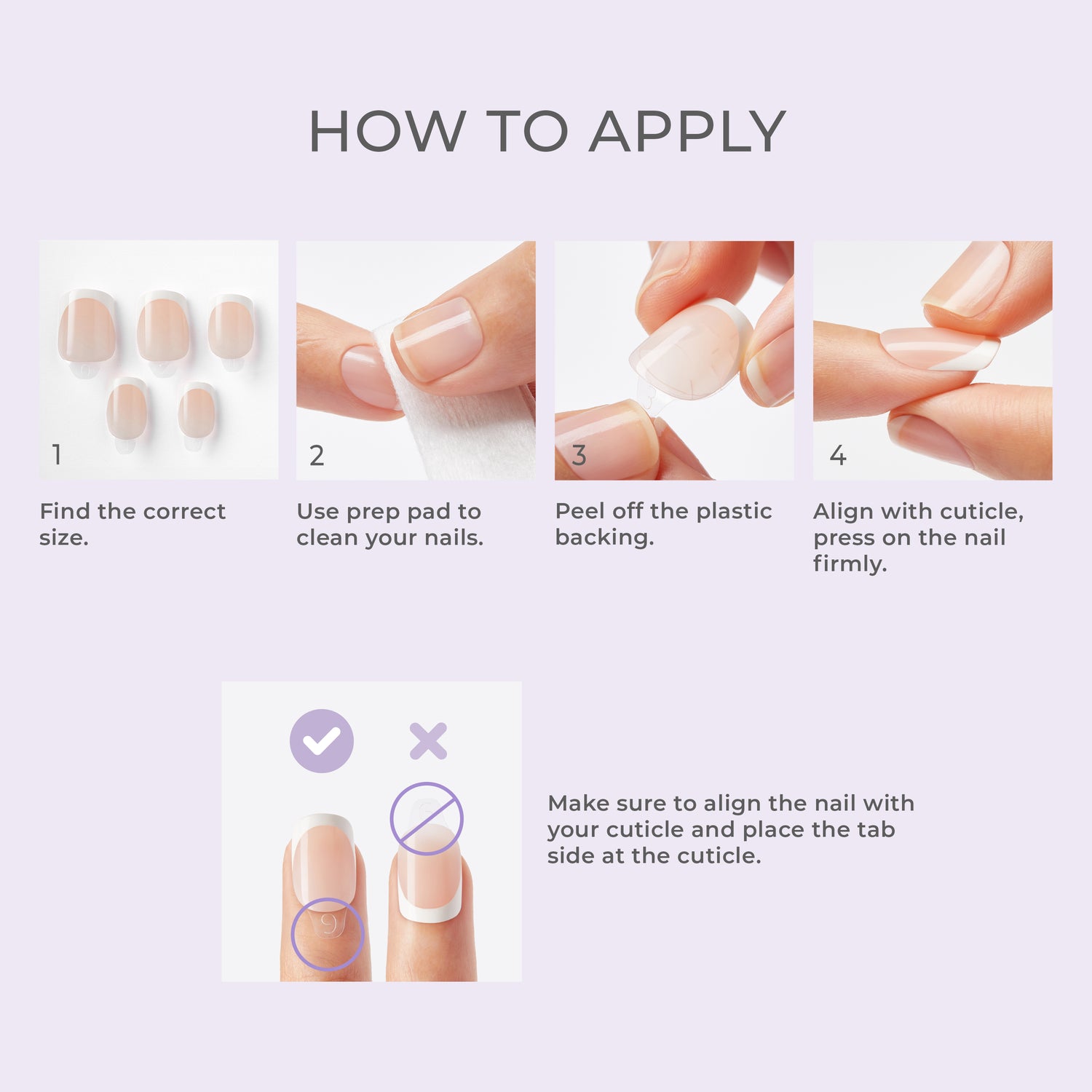 Kiss Impress Press On Nails Almond, ‘Glow Muse’, Růžová, Střední, 30 Kusů